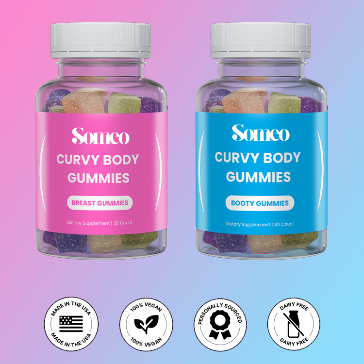 Curvy Body Gummies - Breast And Booty Bundle